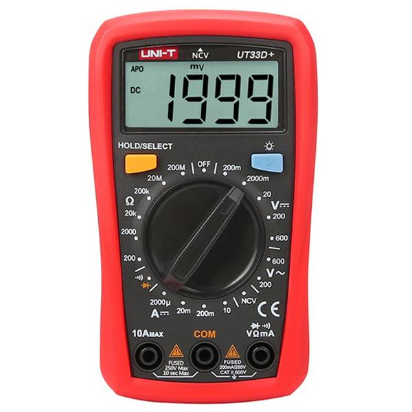 Uni-T Digital Multimeter Ut33D+