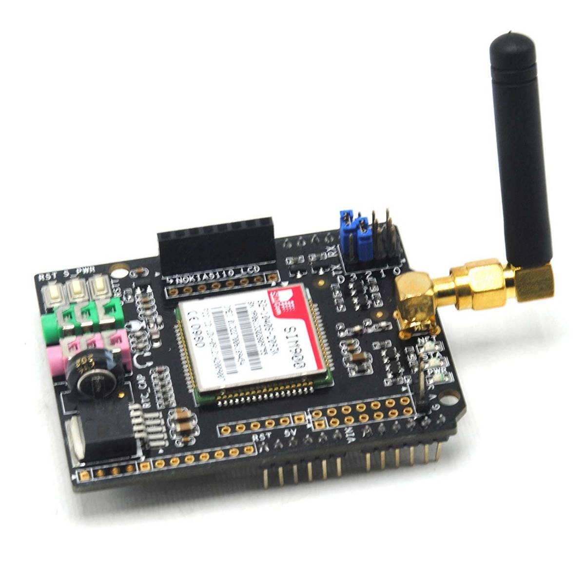 Arduino SIM900 GPRS/GSM Module with 4 Frequency Antenna