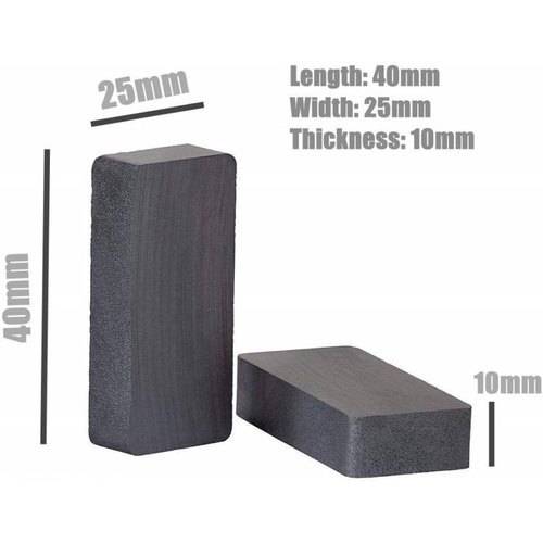 Ferrite Block Magnet 40x25x10mm