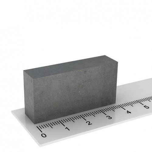 Ferrite Block Magnet 40x25x10mm