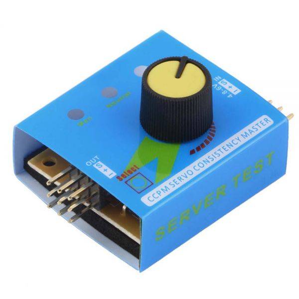 4.8-6V Servo Tester CCPM Consistency Master Checker with Rev