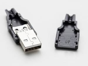 USB Male Shell (3pcs Standard)