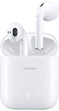 Joyroom JR-T03S TWS Sense POP UP Touch Control Bluetooth Earphones with Wireless Charging Box – White