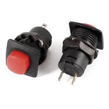 RED Latching Dash OFF-ON Push-Button Car Switch AC 3A/125V 1.5A/250V