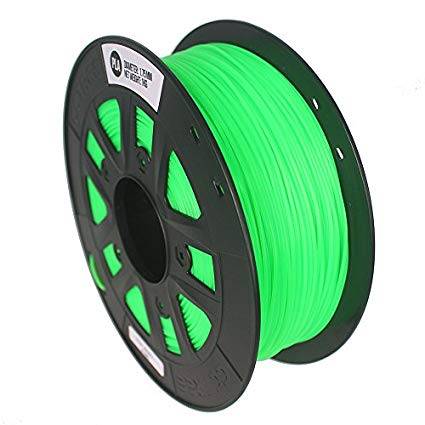 3D Printer PLA Filament 1.75mm Fluorescence Green