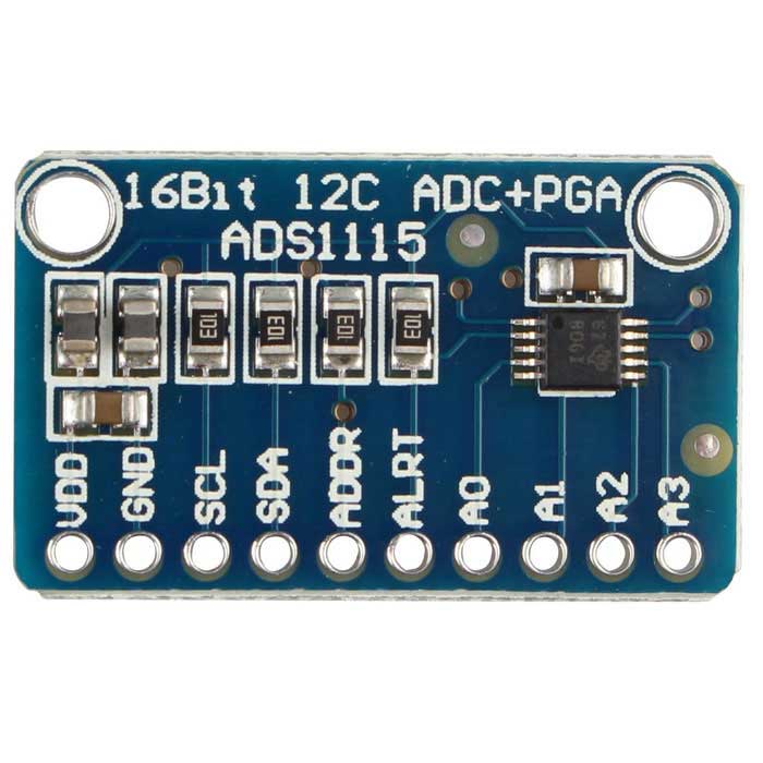 ADS1115 16-Bit ADC – 4 Channel with Programmable Gain Amplifier