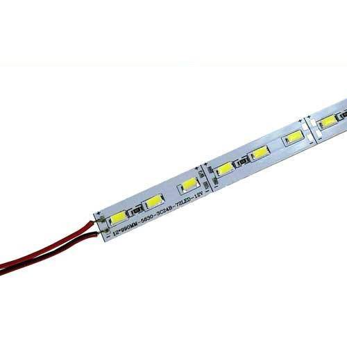 1M SMD5630 12V Cool White Rigid Led Strip Light 72 Leds/m