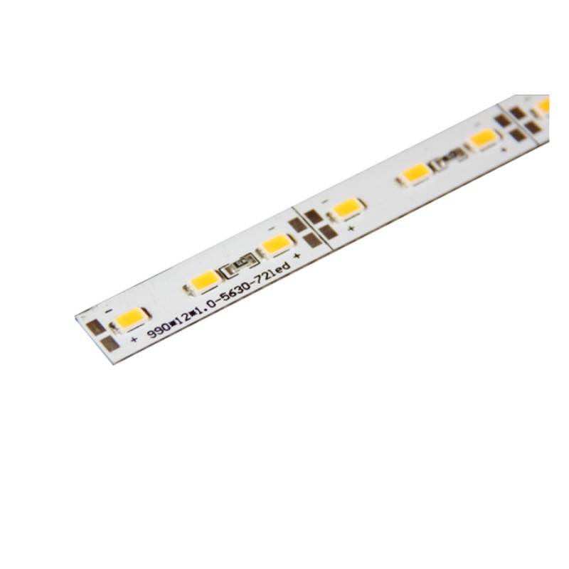 1M SMD5630 12V Cool White Rigid Led Strip Light 72 Leds/m