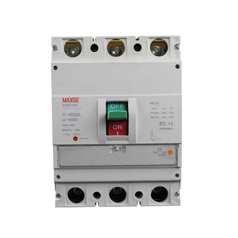 MAXGE SGM3S 800A Moulded Case Circuit Breaker (MCCB)