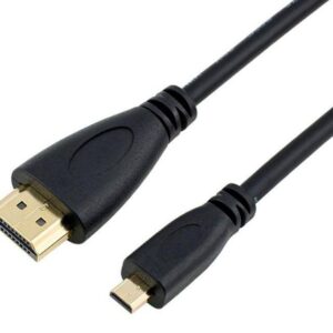 Micro HDMI Male to HDMI Male Cable For Raspberry Pi 4B