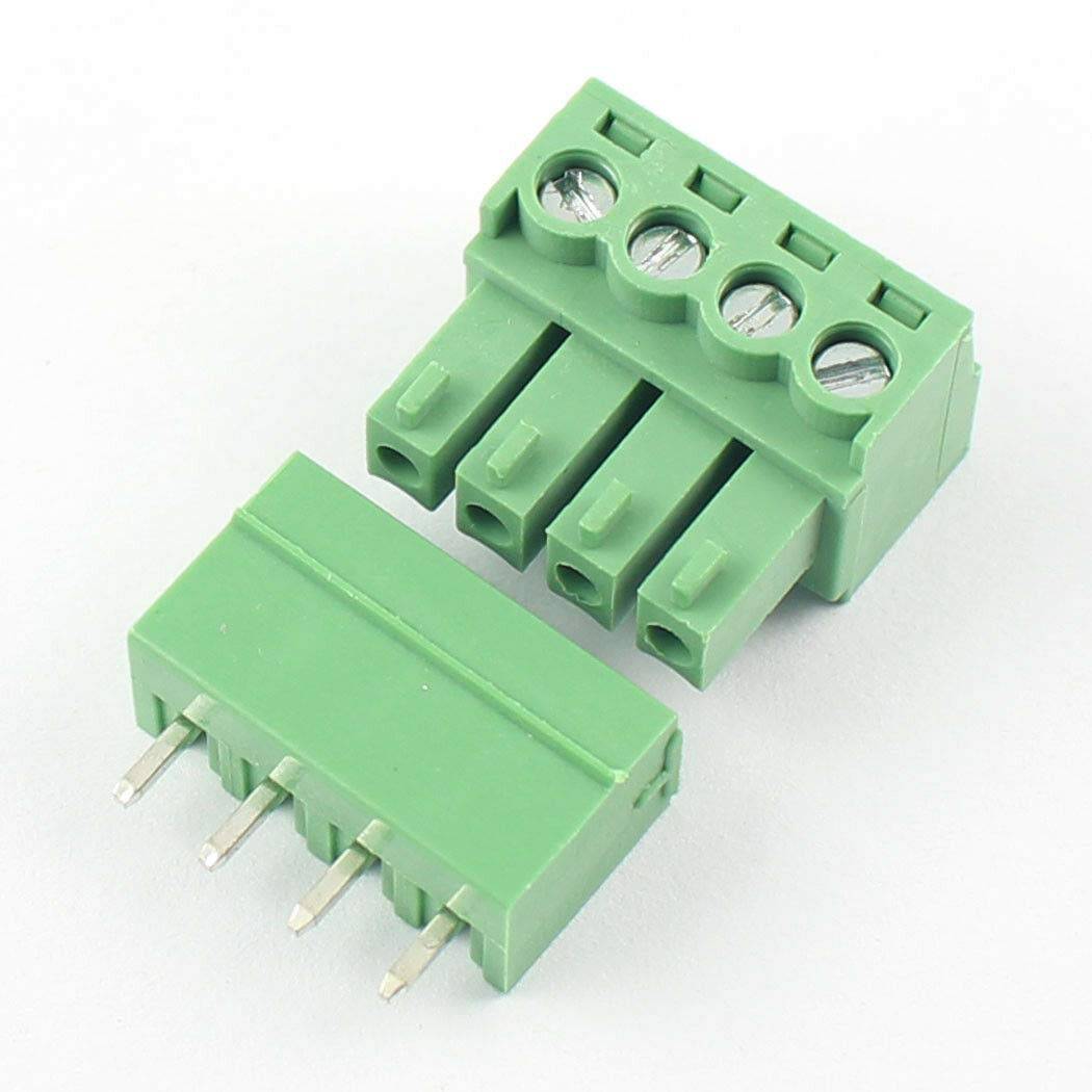 Terminal 4 Pin Plug Straight