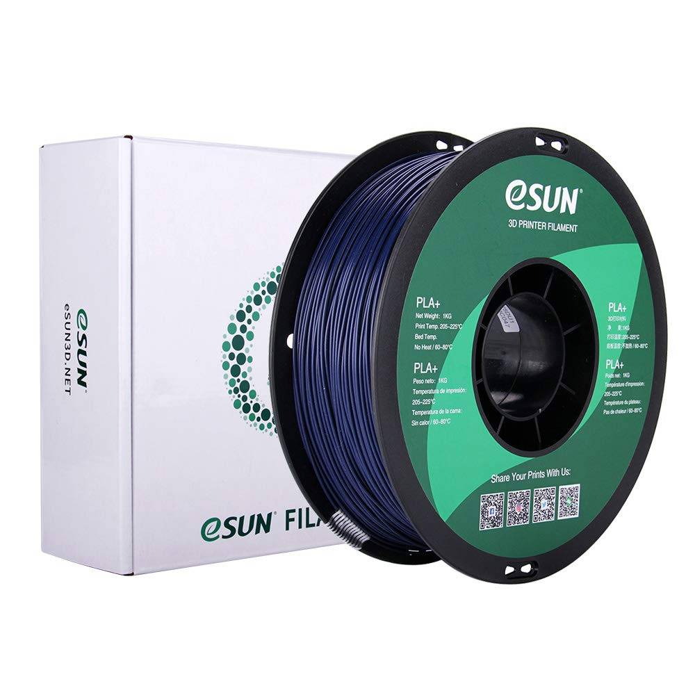 3D Printer Filament PLA+ eSUN 1.75mm 1Kg Dark Blue