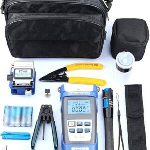 Optical Fiber Tool Kit Optical Power Meter Visual Fault Locator Fiber Optic Equipment