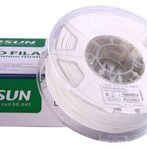 3D Printer Filament PLA+ eSUN 1.75mm 1Kg White