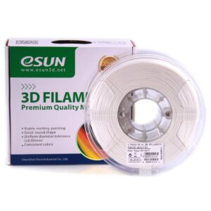 3D Printer Filament PLA+ eSUN 1.75mm 1Kg White