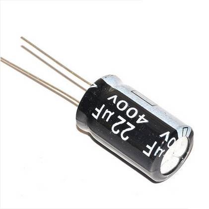 22UF 400V Aluminium Electrolytic Capacitor