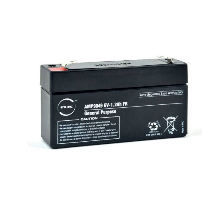 6V 7A Rechargeable regulated lead acid battery