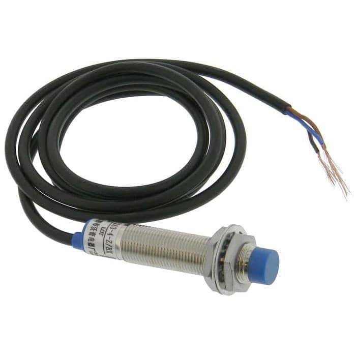 LJ12A3-4-Z/AY Detection PNP NO 4mm Tubular Inductive Proximity Sensor Switch DC 5V-30V 200mA