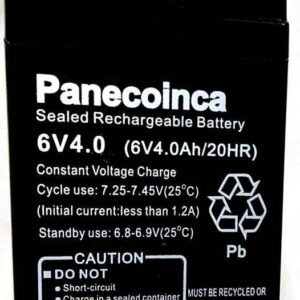 Panecoinca 6V 4Ah Battery