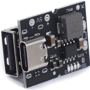 Power Bank Module Type-C USB (5V-2A) Step Up Boost Converter with USB Charger