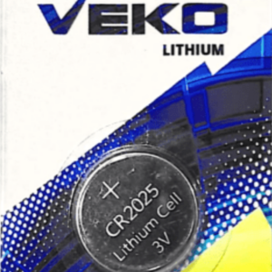 VEKO Lithium Coin Battery 2025 3V