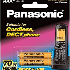 Panasonic Rechargeable Batteries AAA