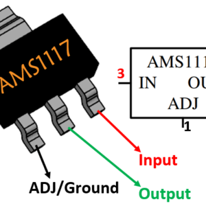 AMS1117 – 3.3V SMD