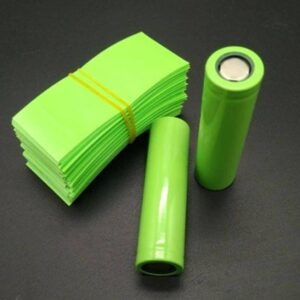 PVC Heat Shrink Tube For 18650 Battery (GREEN)