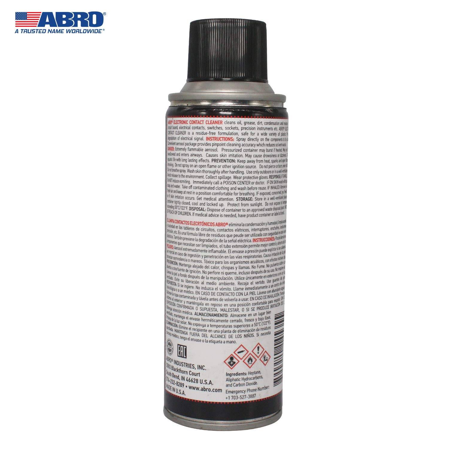 ABRO EC-533 Electronic Contact Cleaner