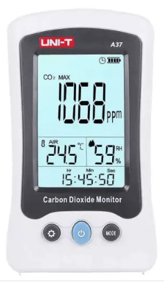 UNI-T Carbon Dioxide Monitor A37-A37 CO2 Meter