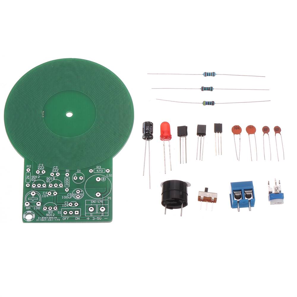 Metal Detector Electronic Kit DC 3V-5V 60mm – DIY KIT