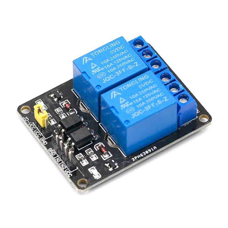 Relay Module 2 Channel 5V (Low) Level Trigger