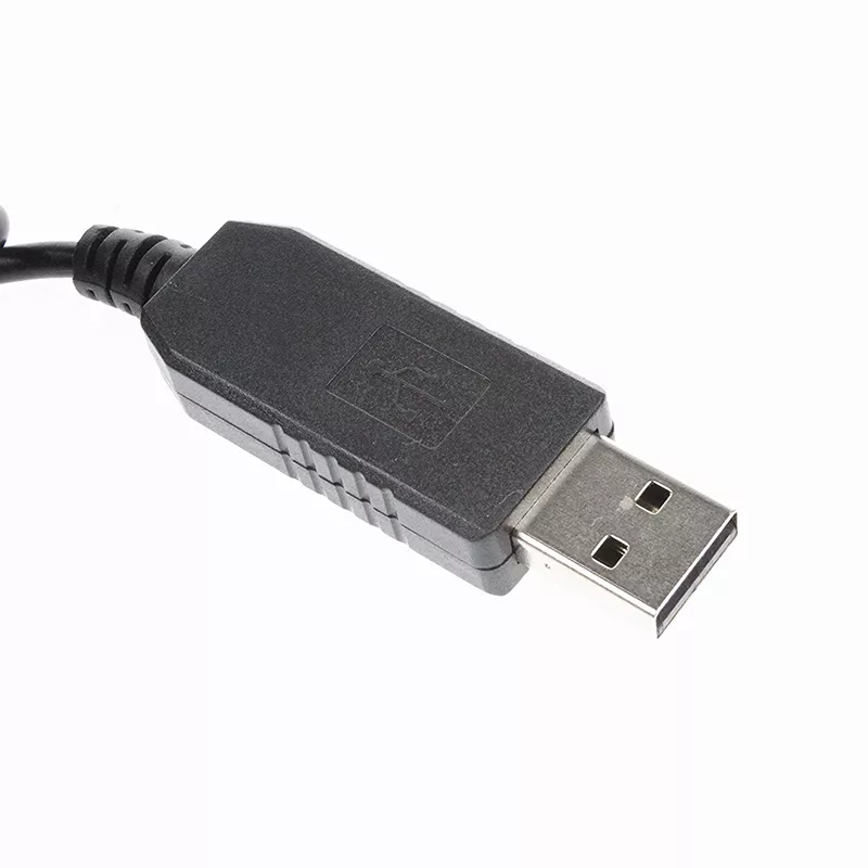 USB Power Cable to Male Adapter Jack 5.5×2.1mm 5V to 12v