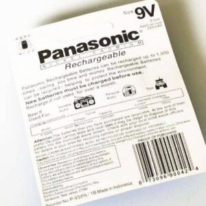 Rechargeable 9V Battery Panasonic