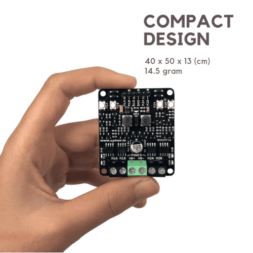 3Amp 4V-16V DC Motor Driver (2 Channels) MDD3A