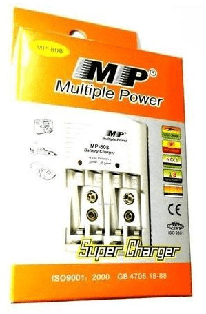 MP 808 universal AA AAA and 9v Rechargeable Battery Charger