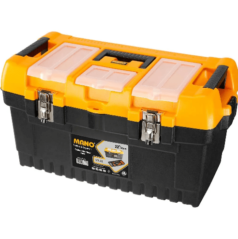 MANO MT-22 Tool Box with Metal Latch