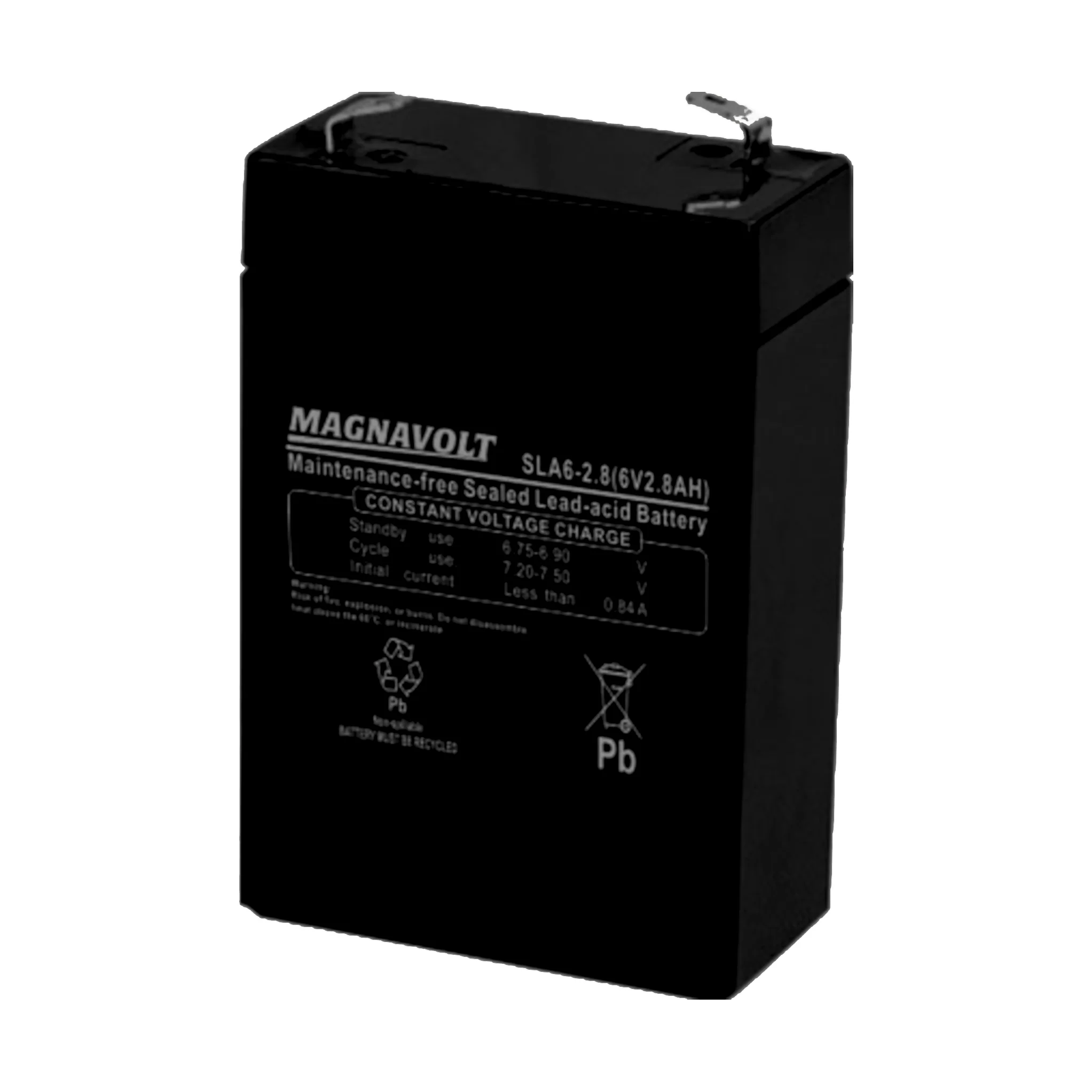 6V 2.8 Ah Sealed Lead Acid Battery