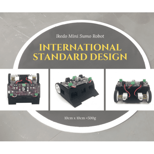 Ikedo Mini Sumo Robot Starter Kit