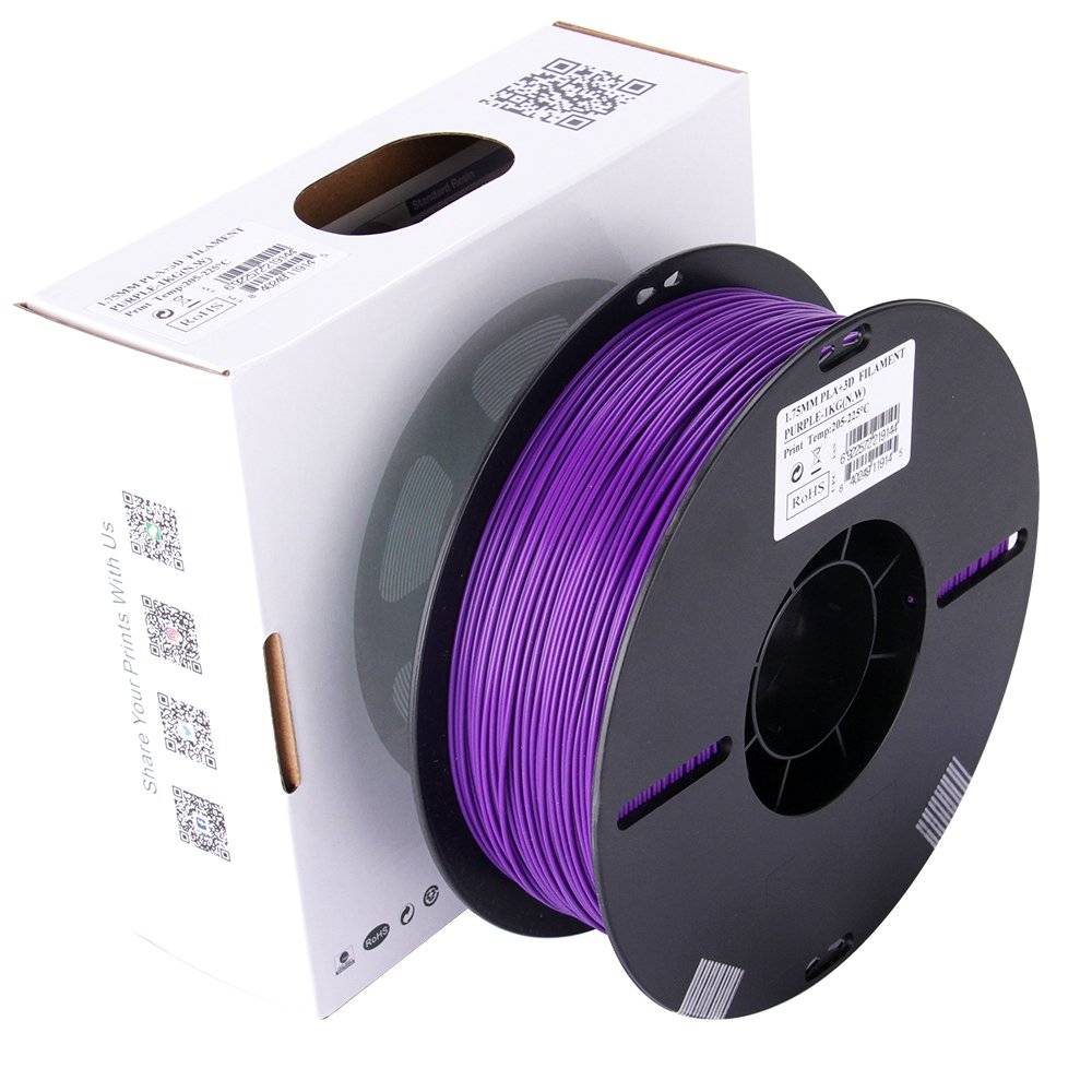 3D Printer Filament PLA+ eSUN 1.75mm Purple