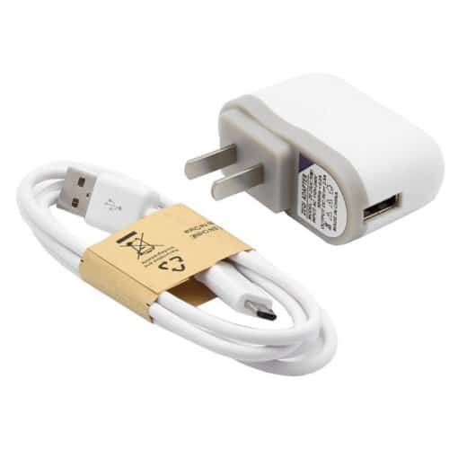 Wall Adapter Fixed Micro USB Output 5Vdc (2.5A)