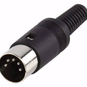 5 Pin DIN Plug Male Connector