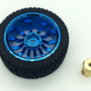 65mm Wheel with Coupler For 6mm Shaft Motor