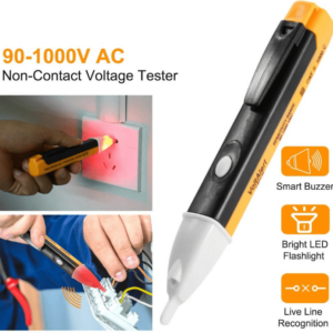 Voltage Tester Pen 1AC-D AC 90~1000V Power Detector With 2 AAA