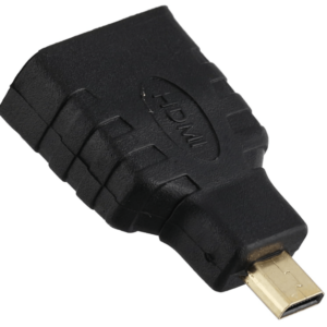 Plug converter from micro HDMI male to HDMI female (Rasp)