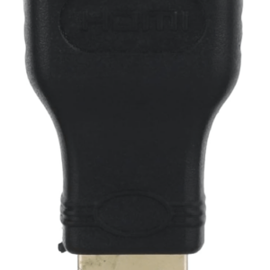 HDMI female to mini HDMI male adapter converter (black)