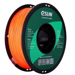 3D Printer Filament PLA+ eSUN 1.75mm 1Kg Orange