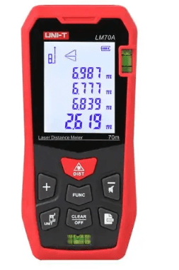 UNI-T LM70A Laser Distance Meter (up to 70 meter)