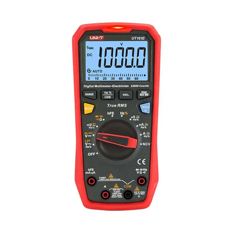 UT161E 1000V True RMS Digital Multimeters