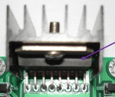 Heat Sink for H Bridge ICs